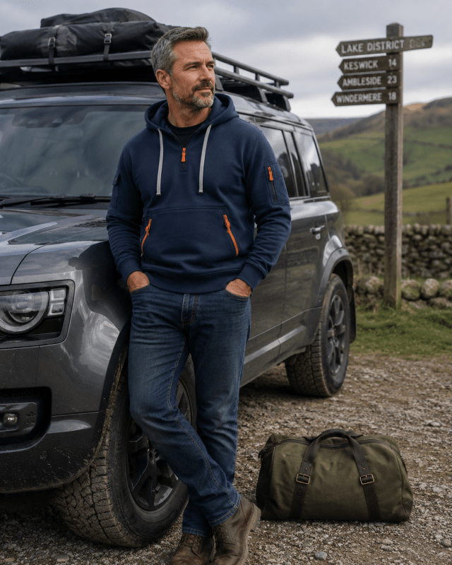 Parker | Herren Warmer Kapuze Hoodie