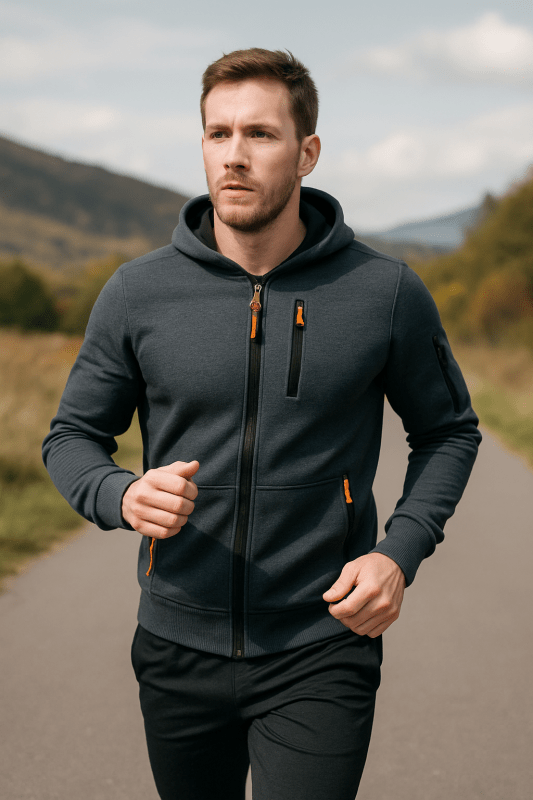 Cooper | Herren Sportlicher Hoodie mit Kapuze