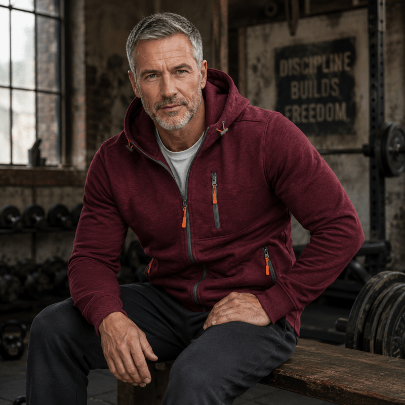 Cooper | Herren Sportlicher Hoodie mit Kapuze