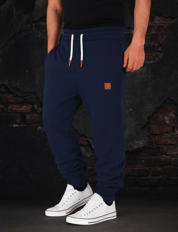Miles | Herren Sportlicher Kordelzug Jogger