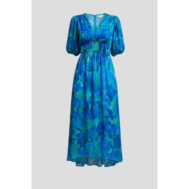 Milla | Damen Sommer Bedrucktes Abendkleid