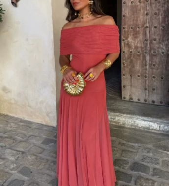 Johanna | Damen Sommer MaxiTrägerkleid