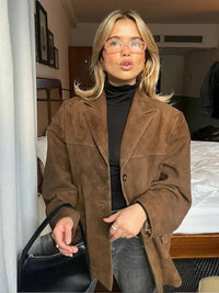 Victoria | Women's Elegant Suede Fall Jacket