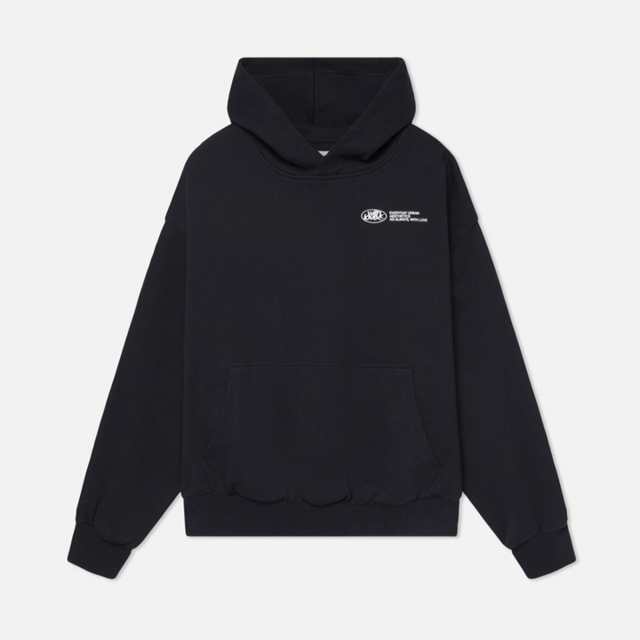 Chloe | Damen Modischer Oversized Hoodie mit Text