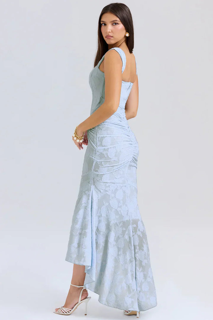 Nora | Damen Besticktes Abendkleid mit Korsage