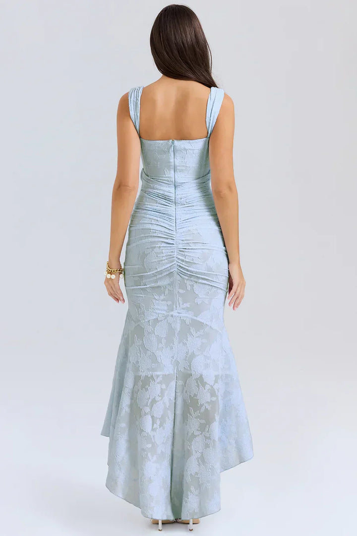 Nora | Damen Besticktes Abendkleid mit Korsage