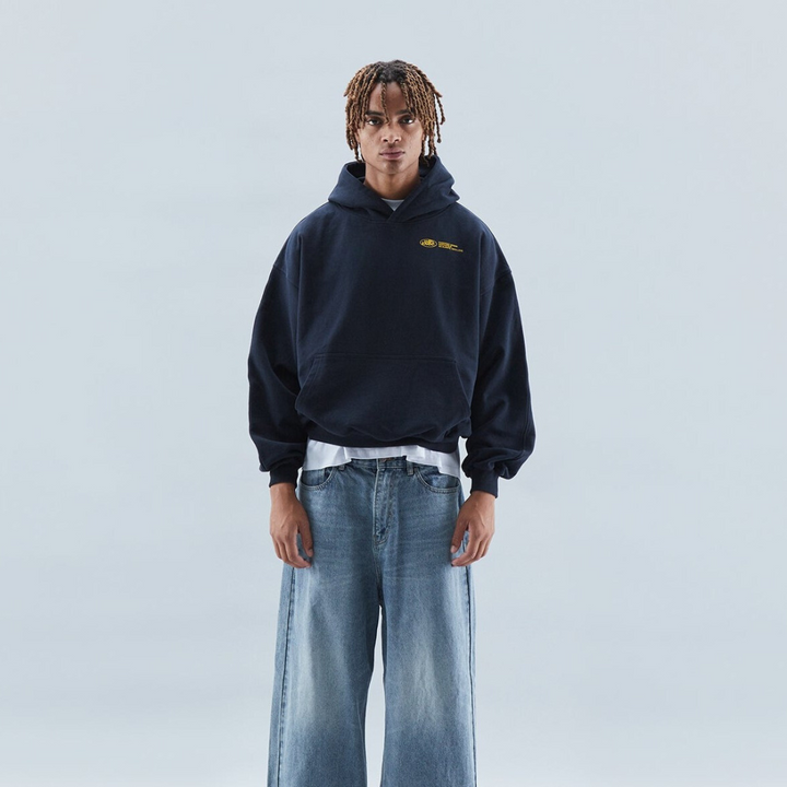 Chloe | Damen Modischer Oversized Hoodie mit Text