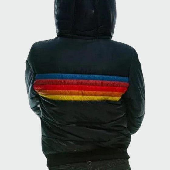 Quinn | Damen Wasserdichte Steppjacke mit Kapuze