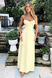 Nina | Robe d'été à fines bretelles pour invitée de mariage femme  