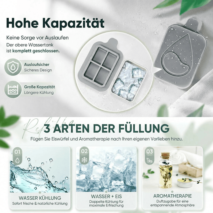 Mobiler Luftkühler Ventilator | Verdunstungskühlung Wassertank Tragbar
