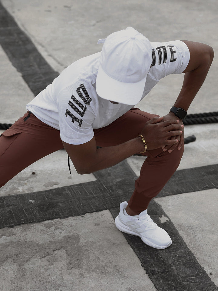 Ethan | Herren Technische Slim Fit Cargo Jogginghose