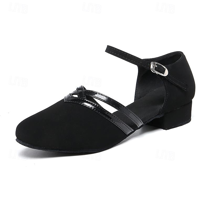 Ilse | Damen Pumps mit Blockabsatz und Riemen für festliche Abende