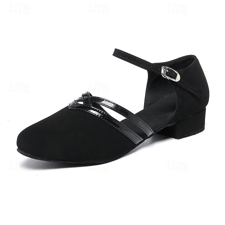 Ilse | Damen Pumps mit Blockabsatz und Riemen für festliche Abende