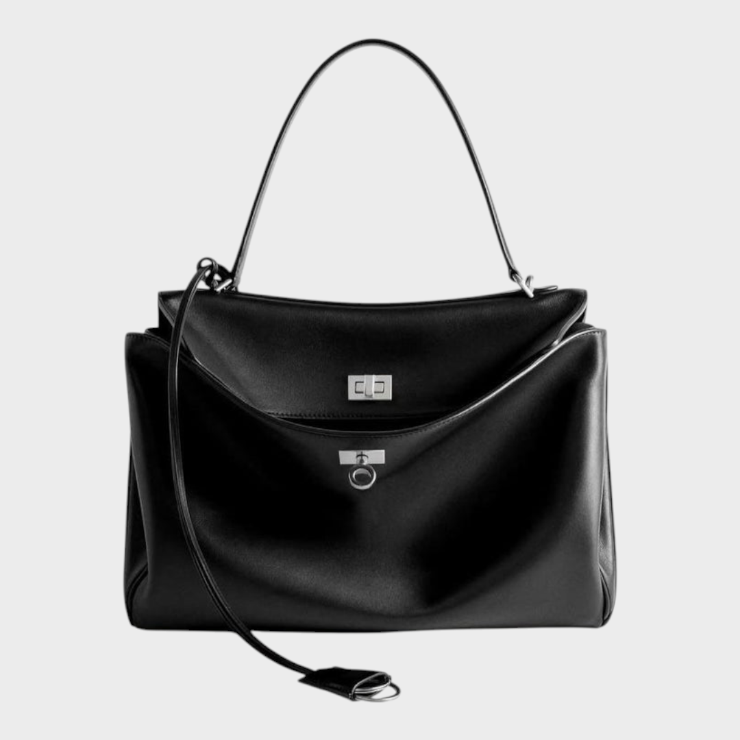 Eva | Damen Zeitlose Leder Schultertasche