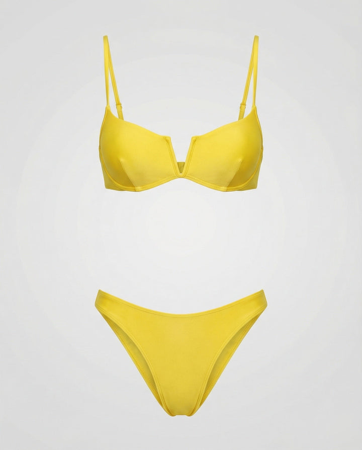 Millie | Damen Sommer V-Ausschnitt Bikini