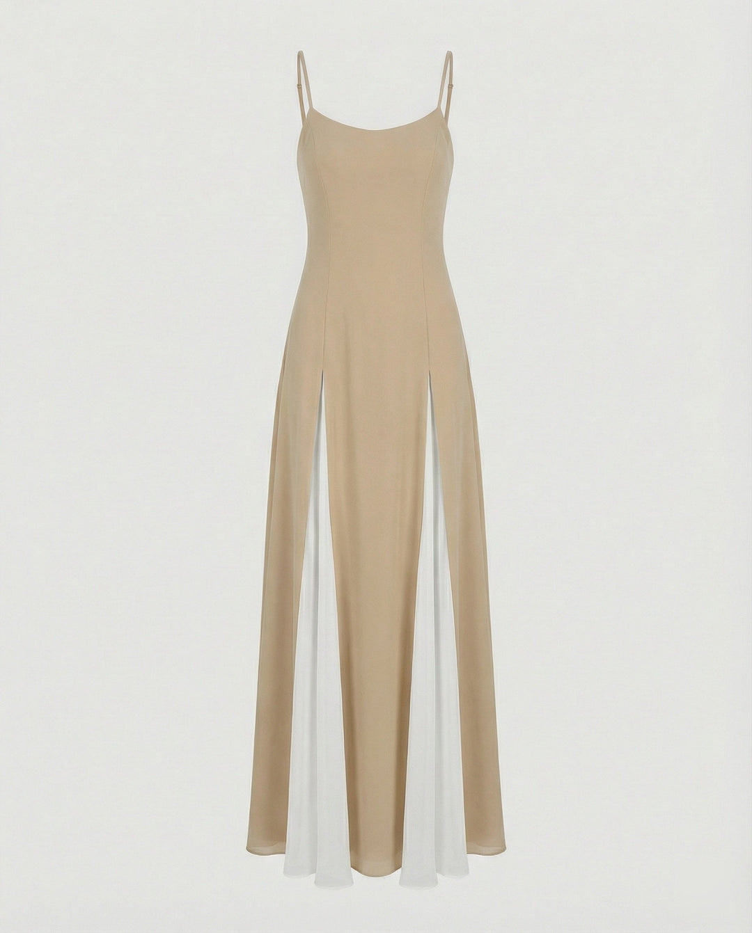 Rosa | Damen Maxikleid mit Elegantem Schlitz und fließender Silhouette