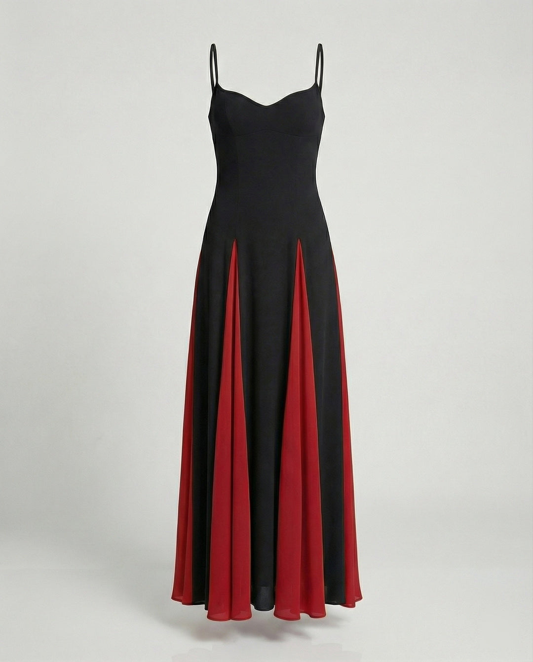 Ida | Damen Elegantes Maxi Abendkleid mit Hohem Schlitz