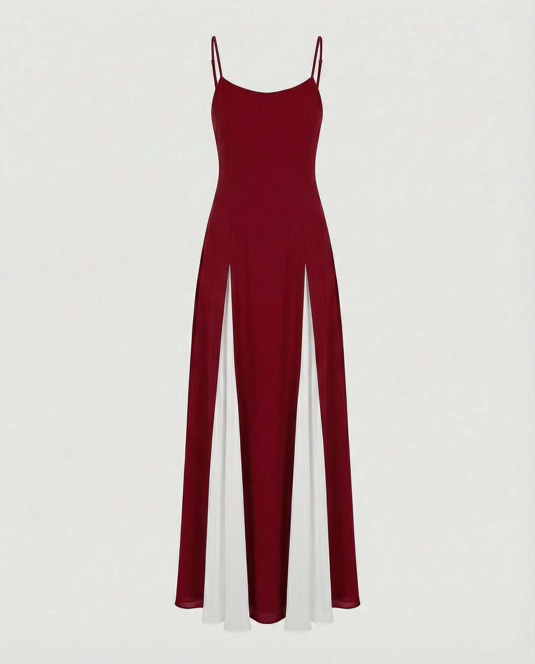 Rosa | Damen Maxikleid mit Elegantem Schlitz und fließender Silhouette