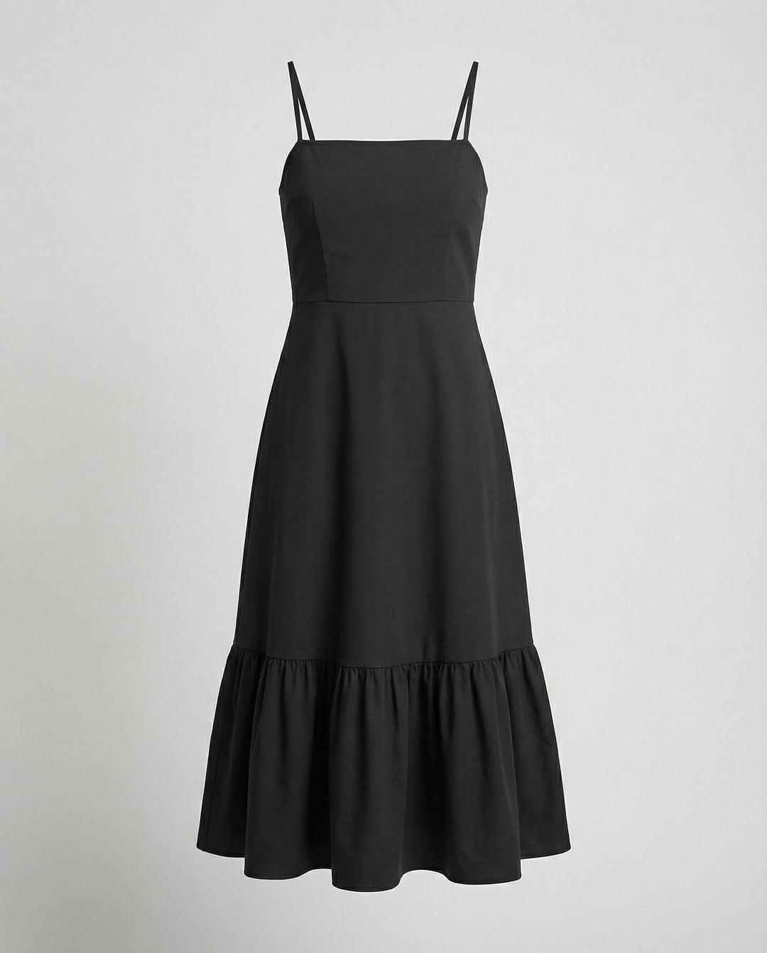 Dorota | Damen Maxikleid mit Schmalen Trägern und zeitlosem Design