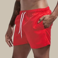 René | Costume da bagno slim fit da uomo con vita elastica
