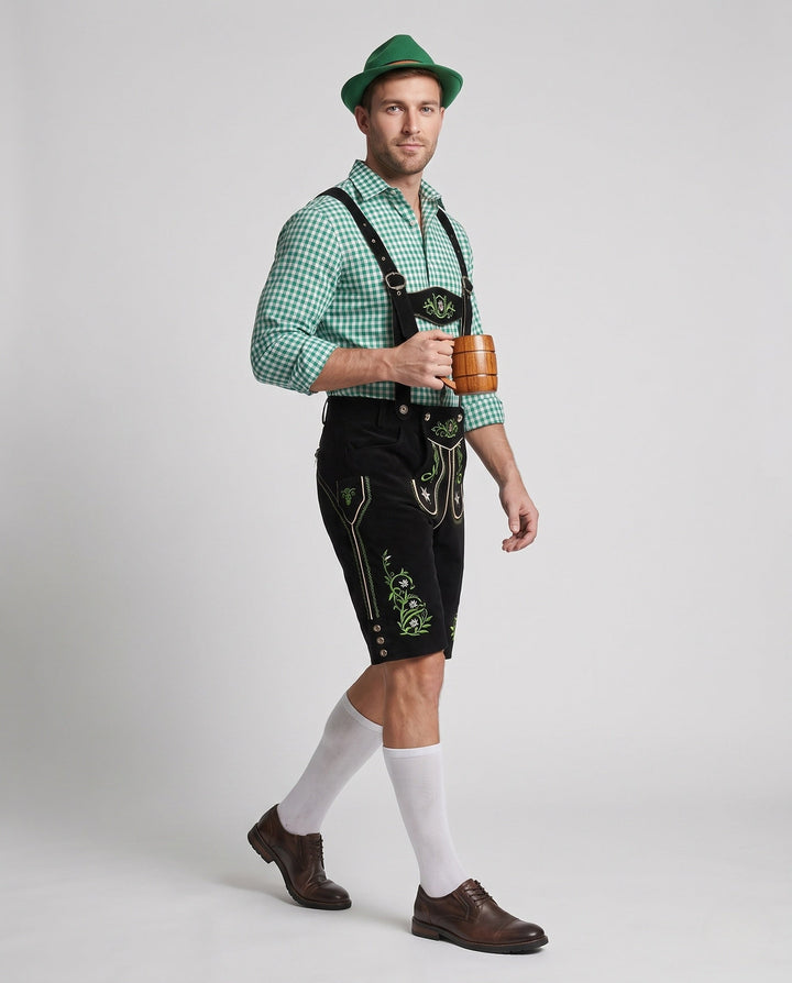Tizian | Herren Klassischer Trachten Lederhose