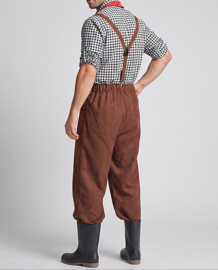Wilhelm | Herren Trachten Lederhose mit Traditionellem Oberteil