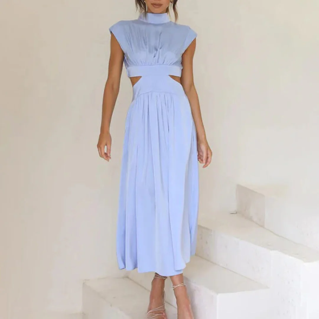 Madlen | Damen Elegant Hochzeitsgast Sommerkleid