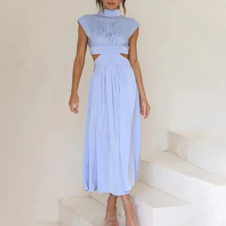 Madlen | Damen Elegant Hochzeitsgast Sommerkleid
