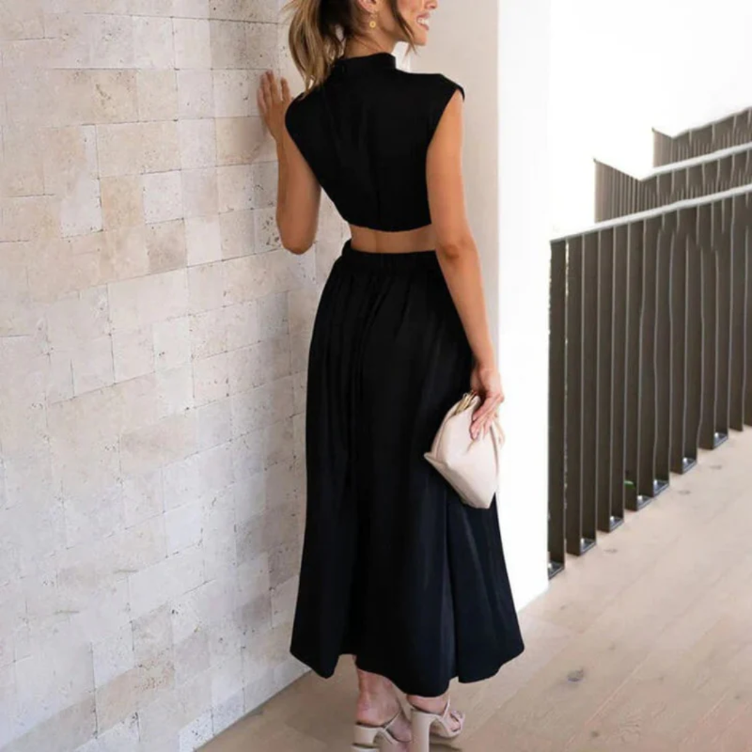Madlen | Damen Elegant Hochzeitsgast Sommerkleid