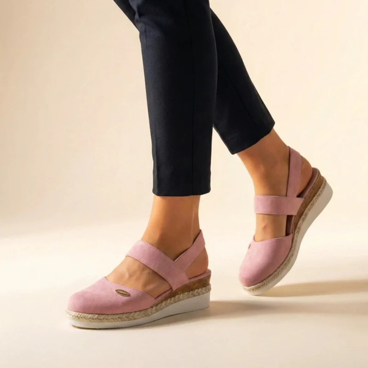 Selin | Damen Komfort Plattform Espadrille-Keilsandalen