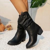 Evelyne | Damen Western Cowboy Stiefel in Mid Calf Länge