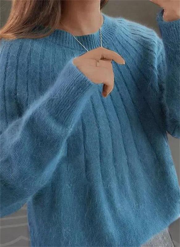 Tessa | Damen Eleganter Kaschmir Strickpullover