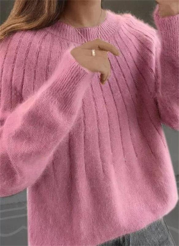 Tessa | Damen Eleganter Kaschmir Strickpullover