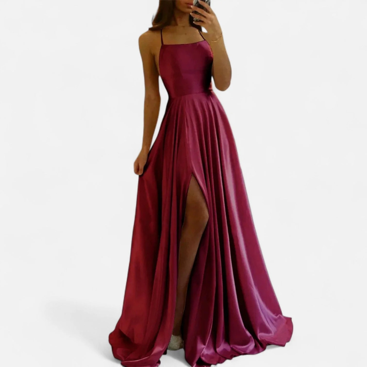 Hella | Damen Formelles Maxi-Kleid Für Hochzeitsgäste