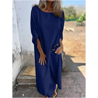 Caroline | Completo lungo in lino da donna due pezzi