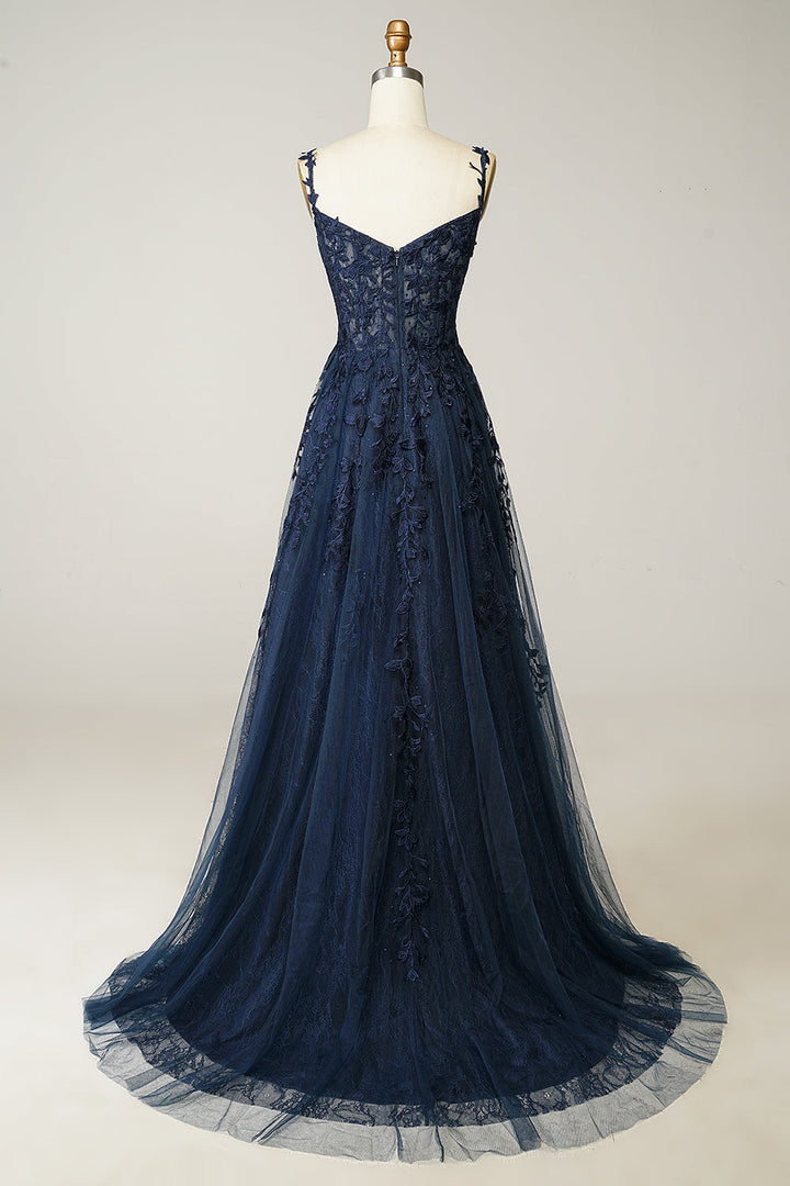 Nicole | Damen Formelles A-Linien Hochzeitsgastkleid