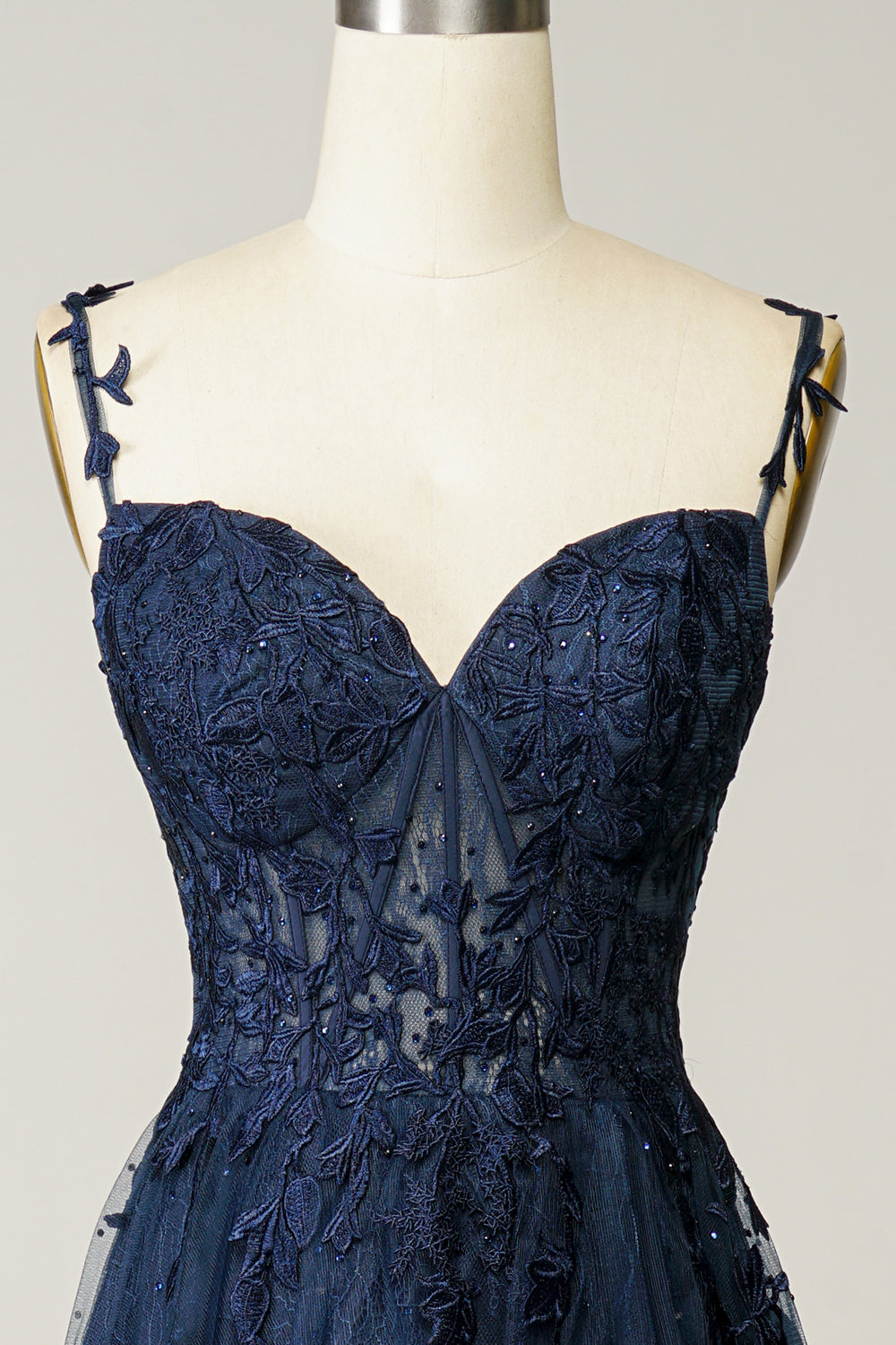 Nicole | Damen Formelles A-Linien Hochzeitsgastkleid