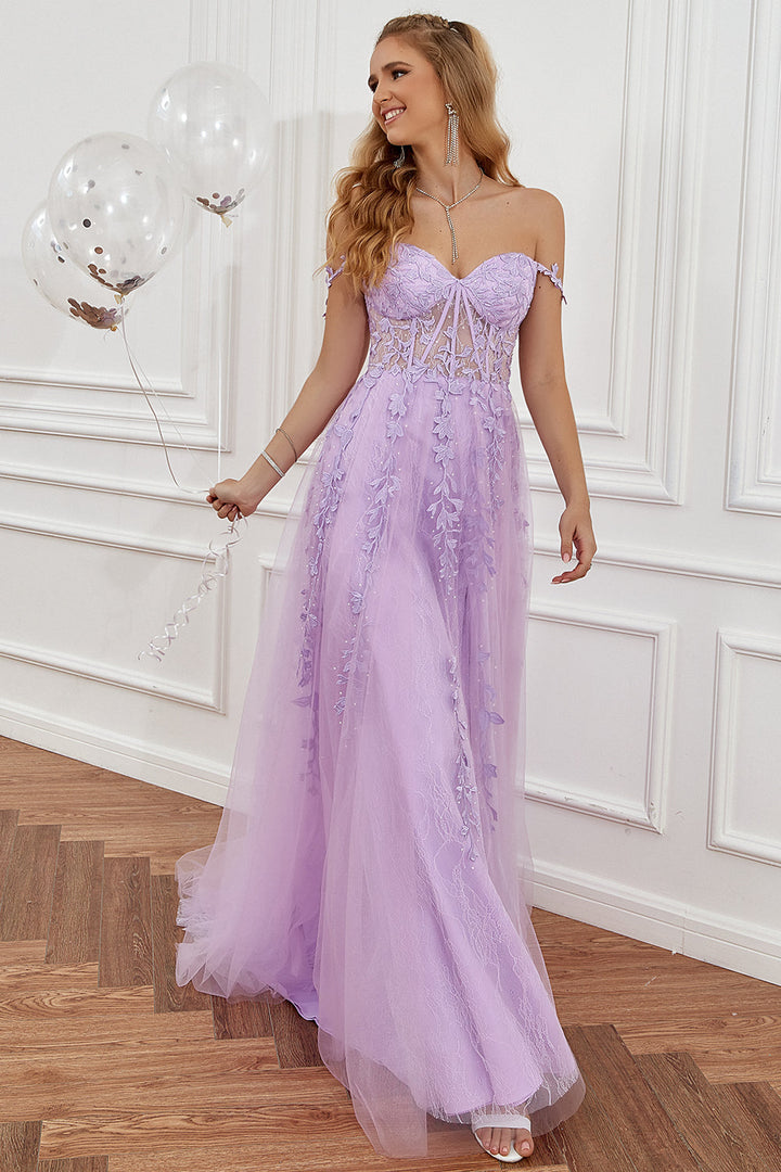 Nicole | Damen Formelles A-Linien Hochzeitsgastkleid