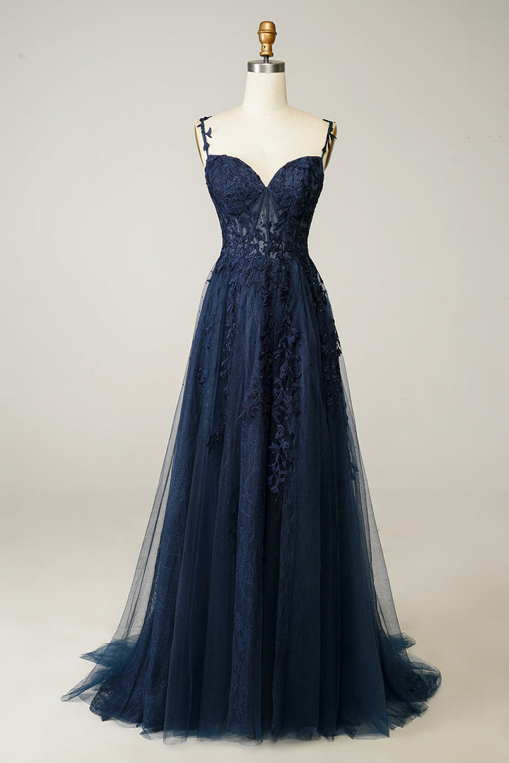 Nicole | Damen Formelles A-Linien Hochzeitsgastkleid