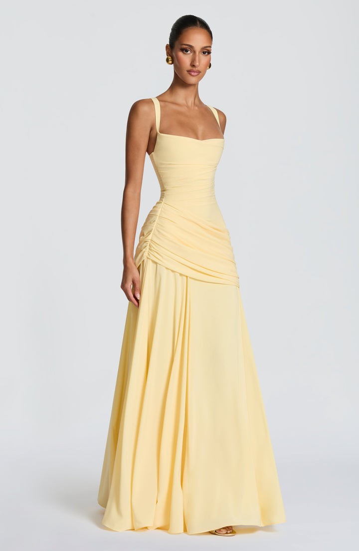 Jael | Damen Elegantes Langes Abendkleid