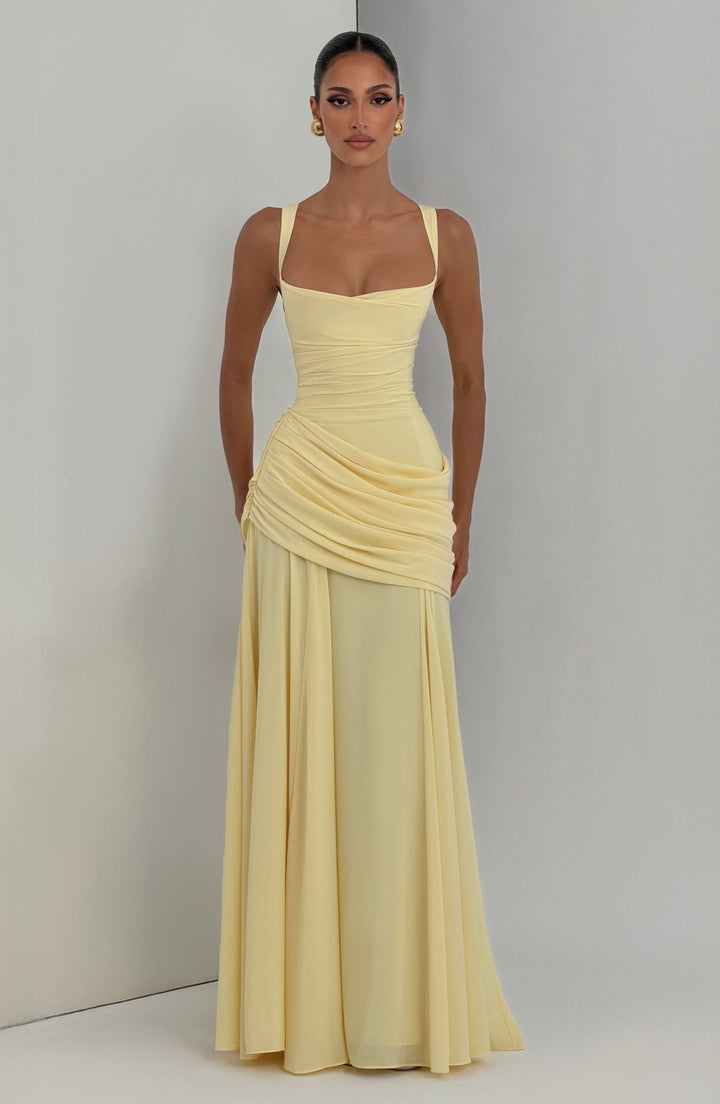 Jael | Damen Elegantes Langes Abendkleid
