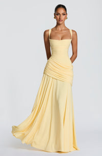 Jael | Damen Elegantes Langes Abendkleid