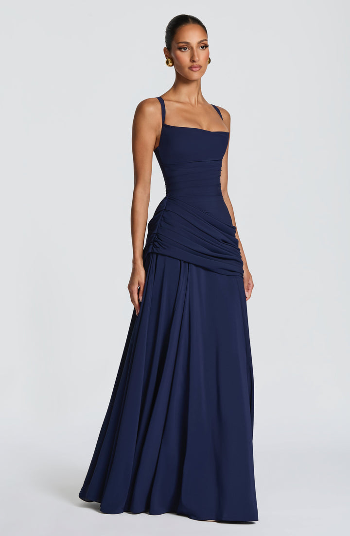 Jael | Damen Elegantes Langes Abendkleid