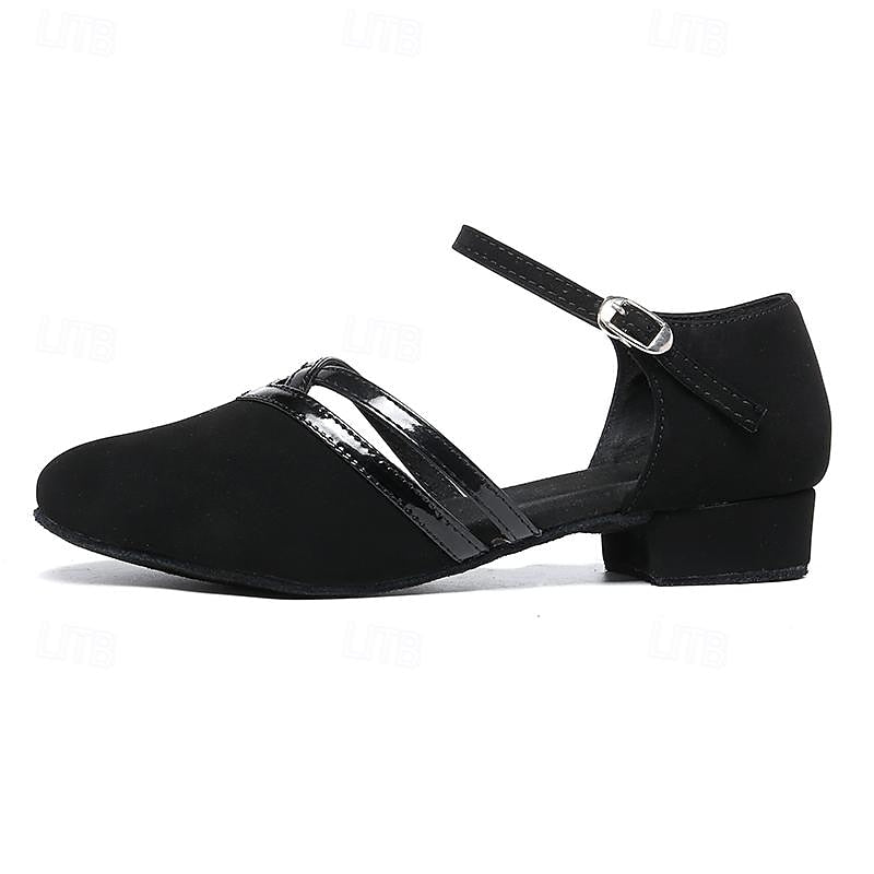Ilse | Damen Pumps mit Blockabsatz und Riemen für festliche Abende