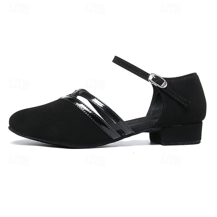 Ilse | Damen Pumps mit Blockabsatz und Riemen für festliche Abende