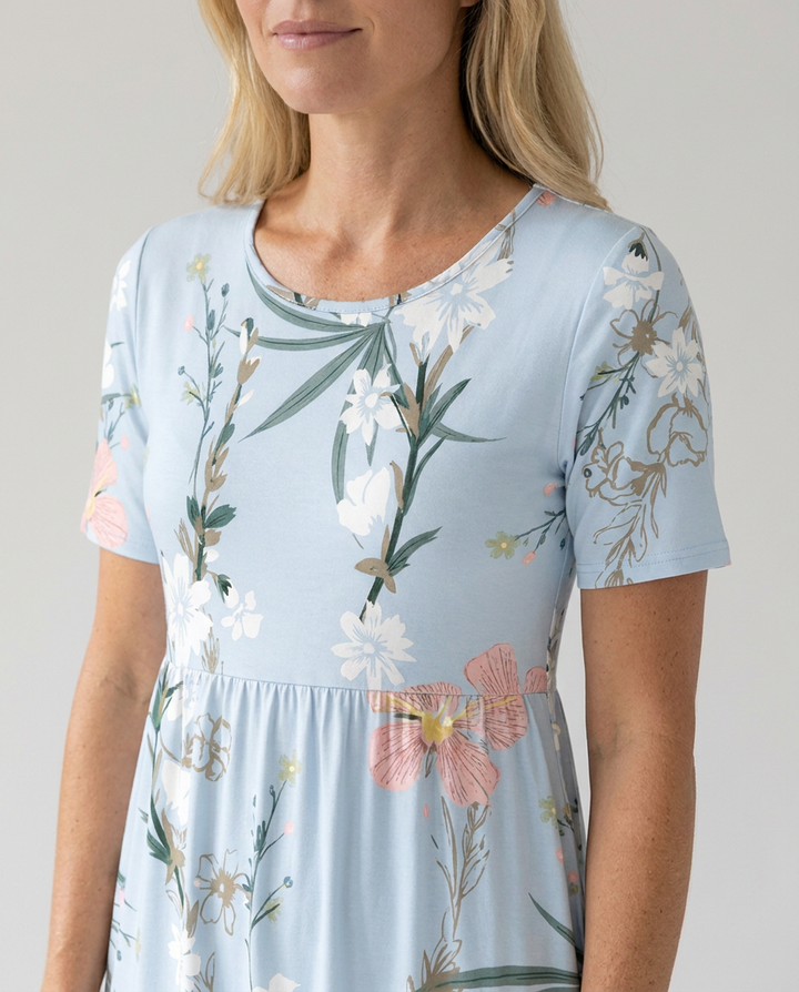 Romy | Damen Bedrucktes Florales Sommerkleid