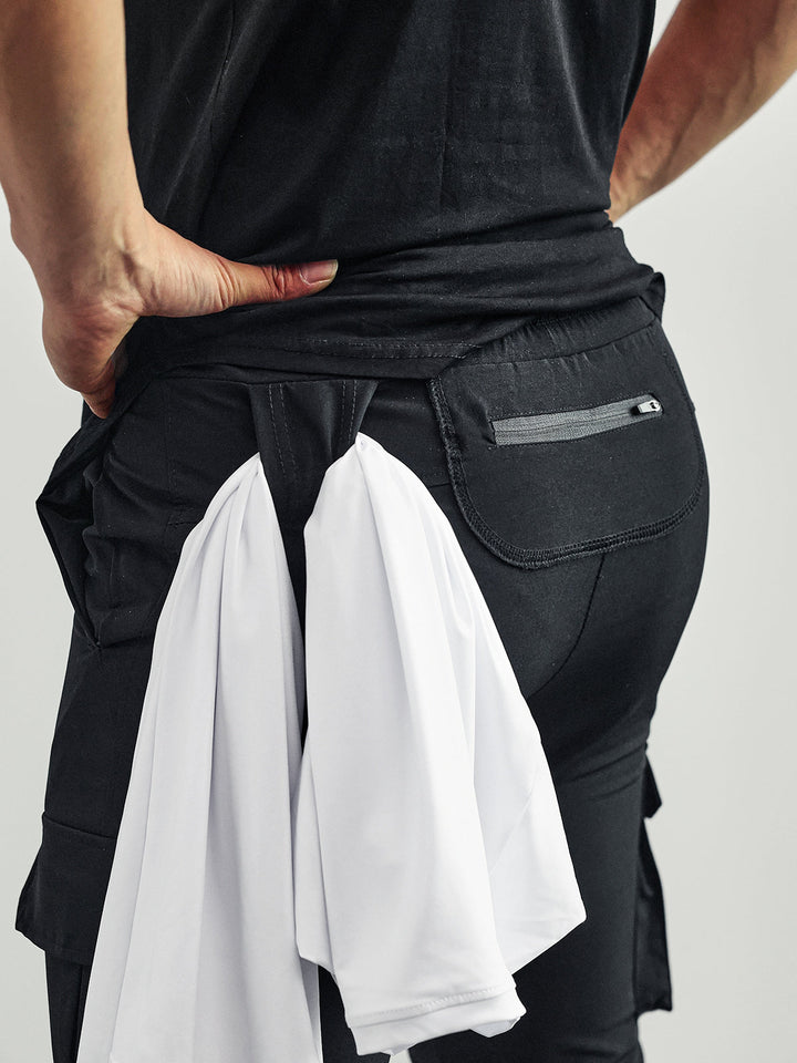 Ethan | Herren Technische Slim Fit Cargo Jogginghose